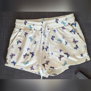 Butterfly Print Women's Shorts